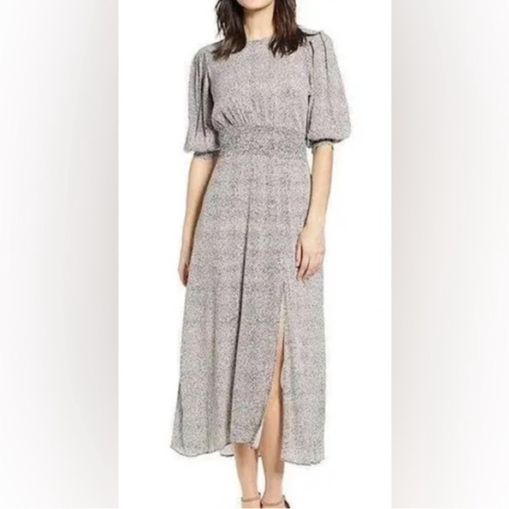 AFRM Heathered Gray Maxi Dress